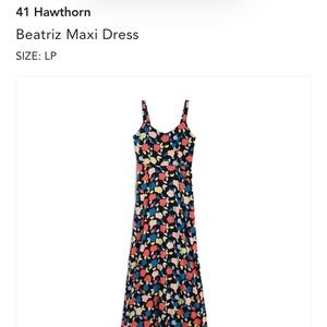 41 Hawthorn Stitch Fix Maxi Dress NWT